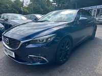 USED 2016 16 MAZDA MAZDA6 2.0 SKYACTIV-G Sport Nav Saloon 4dr Petrol Manual Euro 6 (s/s) (165 ps) 