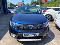 USED 2018 68 DACIA SANDERO STEPWAY 0.9 TCe Comfort Hatchback 5dr Petrol Manual Euro 6 (s/s) (90 ps) SERVICE HISTORY, LOW MILEAGE, SAT NAV, REAR PARKING SENSORS, 2 KEYS