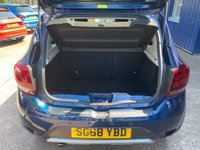 USED 2018 68 DACIA SANDERO STEPWAY 0.9 TCe Comfort Hatchback 5dr Petrol Manual Euro 6 (s/s) (90 ps) SERVICE HISTORY, LOW MILEAGE, SAT NAV, REAR PARKING SENSORS, 2 KEYS