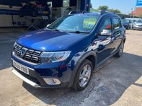 USED 2018 68 DACIA SANDERO STEPWAY 0.9 TCe Comfort Hatchback 5dr Petrol Manual Euro 6 (s/s) (90 ps) SERVICE HISTORY, LOW MILEAGE, SAT NAV, REAR PARKING SENSORS, 2 KEYS