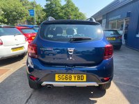 USED 2018 68 DACIA SANDERO STEPWAY 0.9 TCe Comfort Hatchback 5dr Petrol Manual Euro 6 (s/s) (90 ps) SERVICE HISTORY, LOW MILEAGE, SAT NAV, REAR PARKING SENSORS, 2 KEYS
