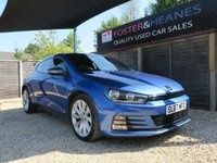 USED 2017 67 VOLKSWAGEN SCIROCCO 1.4 TSI GT Hatchback 3dr Petrol Manual Euro 6 (s/s) (125 ps) LOW MILEAGE, SAT NAV, BLUETOOTH