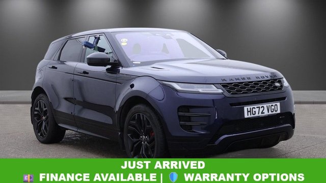2023 72 LAND ROVER RANGE ROVER EVOQUE 1.5 P300e 12.2kWh Edition SUV 5dr Petrol Plug-in Hybrid Auto 4WD Euro 6 (s/s) (309 ps) Bluetooth | Climate Control