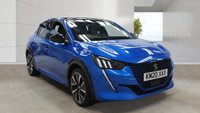 USED 2020 20 PEUGEOT E-208 50kWh GT Hatchback 5dr Electric Auto (136 ps)+2 KEYS+HISTORY+MEDIA+BLUETOOTH+PARK CONTROL WITH CAMERAS+HEATED SEATS+HALF LEATHER SEATS+NAVIGATION+DIGITAL DASH+ALLOYS 2 KEYS+HISTORY+MEDIA+BLUETOOTH+NAVIGATION+HEATED SEATS+HALF LEATHER SEATS+DIGITAL DASH+ALLOYS+CRUISE+HPI CLEAR