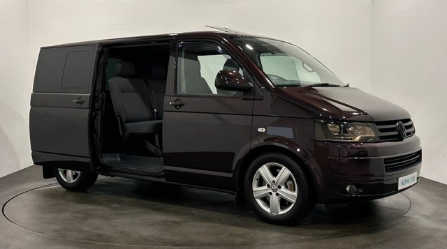 View our Volkswagen Transporter 2.0 BiTDI BlueMotion Tech T32 Highline Kombi 4dr Diesel DSG L1 H1 (188 g/km, 178 bhp)