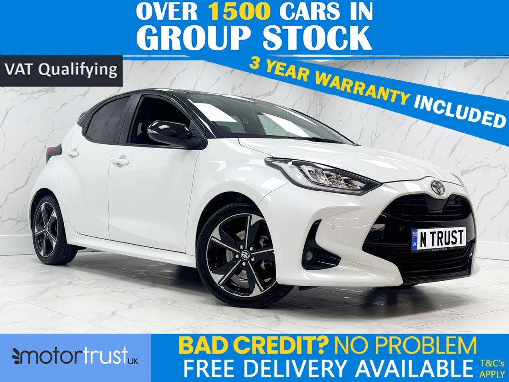 White 2024 Toyota Yaris Hatchback Front-wheel drive Automatic