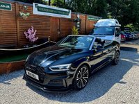 USED 2017 D AUDI A5 CABRIOLET 2.0 TDI S line Convertible 2dr Diesel S Tronic Euro 6 (s/s) (190 ps) Here we have a nice specification A5 convertible S line. initially serviced up to 50k at main agent then specialist thereafter with recent timing belt and serviced 400 miles ago. Apple car play, uprated 19in Alloy wheels, Black with black roof best colour combination. Looks and drives superb. Will come with 18 months parts and labour gold cover national warranty.