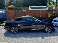 USED 2017 D AUDI A5 CABRIOLET 2.0 TDI S line Convertible 2dr Diesel S Tronic Euro 6 (s/s) (190 ps) Here we have a nice specification A5 convertible S line. initially serviced up to 50k at main agent then specialist thereafter with recent timing belt and serviced 400 miles ago. Apple car play, uprated 19in Alloy wheels, Black with black roof best colour combination. Looks and drives superb. Will come with 18 months parts and labour gold cover national warranty.