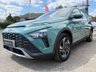 USED 2023 23 HYUNDAI BAYON 1.0 T-GDi MHEV SE Connect SUV 5dr Petrol Hybrid Manual Euro 6 (s/s) (100 ps) Finished in MANGROVE GREEN MET. This Bayon is a mild hybrid, compact SUV crossover, with lots to offer: an efficient engine, low running costs, spacious interior and high driving position. Features include, Sat Nav, Rear View Camera, Park Sensors, Alloys, Power Folding Mirrors, Lane Assist, DAB Radio, B/Tooth and more. Dealer Serviced at 47621 miles and on arrival at 53660 miles.