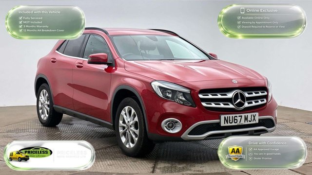 View our MERCEDES-BENZ GLA