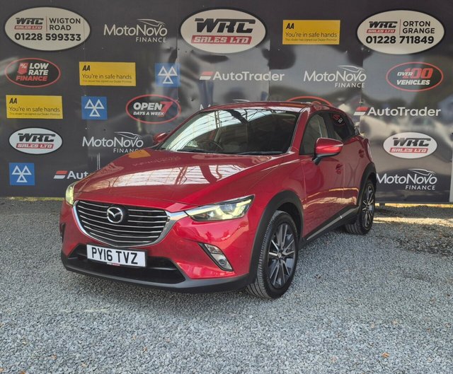 View our Mazda CX-3 range