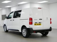 USED 2020 70 PEUGEOT EXPERT 1400 2.0 BLUEHDI 120 BHP MEDIUM PROFESSIONAL 5 SEATER CREW AIR CON | CARPLAY | 5 SEATS | MEDIUM WHEELBASE