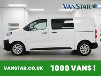 USED 2020 70 PEUGEOT EXPERT 1400 2.0 BLUEHDI 120 BHP MEDIUM PROFESSIONAL 5 SEATER CREW AIR CON | CARPLAY | 5 SEATS | MEDIUM WHEELBASE