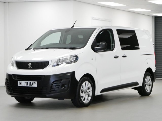 View our Peugeot Expert 1400 2.0 BLUEHDI 120 BHP MEDIUM PROFESSIONAL 5 SEATER CREW