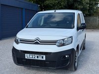 USED 2022 22 CITROEN BERLINGO 1.5 BlueHDi 1000 Enterprise M Pro Panel Van 5dr Diesel Manual SWB Euro 6 (s/s) (100 ps) 