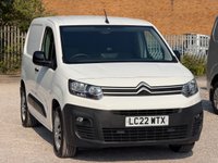 USED 2022 22 CITROEN BERLINGO 1.5 BlueHDi 1000 Enterprise M Pro Panel Van 5dr Diesel Manual SWB Euro 6 (s/s) (100 ps) 