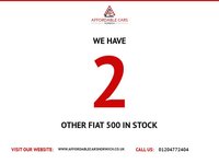 USED 2016 65 FIAT 500 1.2 Pop Hatchback 3dr Petrol Manual Euro 6 (s/s) (69 bhp) 