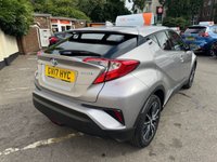 USED 2017 17 TOYOTA C-HR 1.8 VVT-h Excel SUV 5dr Petrol Hybrid CVT Euro 6 (s/s) (122 ps) LOVELY SPEC! 2 KEYS, ULEZ FREE