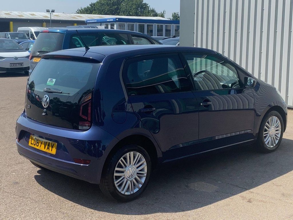 USED 2018 67 VOLKSWAGEN UP! 1.0 Move up! Hatchback 5dr Petrol ASG Euro 6 (s/s) (60 ps) RARE AUTO+AIR CON+ALLOYS+2KEYS