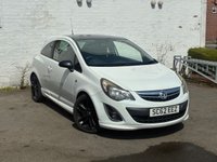 USED 2013 62 VAUXHALL CORSA 1.2 16V Limited Edition Hatchback 3dr Petrol Manual Euro 5 (85 ps) THIS SPORTY LOOKING STARTER CAR IS IDEAL FOR NEW DRIVERS, WITH LOW INSURANCE GROUP