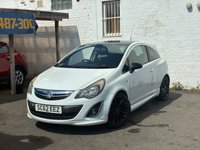 USED 2013 62 VAUXHALL CORSA 1.2 16V Limited Edition Hatchback 3dr Petrol Manual Euro 5 (85 ps) THIS SPORTY LOOKING STARTER CAR IS IDEAL FOR NEW DRIVERS, WITH LOW INSURANCE GROUP