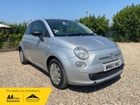 USED 2010 60 FIAT 500 1.2 Pop Hatchback 3dr Petrol Manual Euro 5 (s/s) (69 bhp) &pound;35 year tax. ULEZ