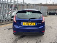 USED 2015 15 FORD FIESTA 1.6 Zetec Hatchback 5dr Petrol Powershift Euro 6 (105 ps) GREAT LOW MILEAGE FAMILY AUTO