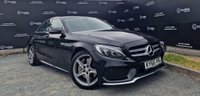 USED 2016 66 MERCEDES-BENZ C CLASS 2.1 C250d AMG Line (Premium) 7G-Tronic+ Euro 6 (s/s) 4dr SHPanRoofRevCamHeatSeats