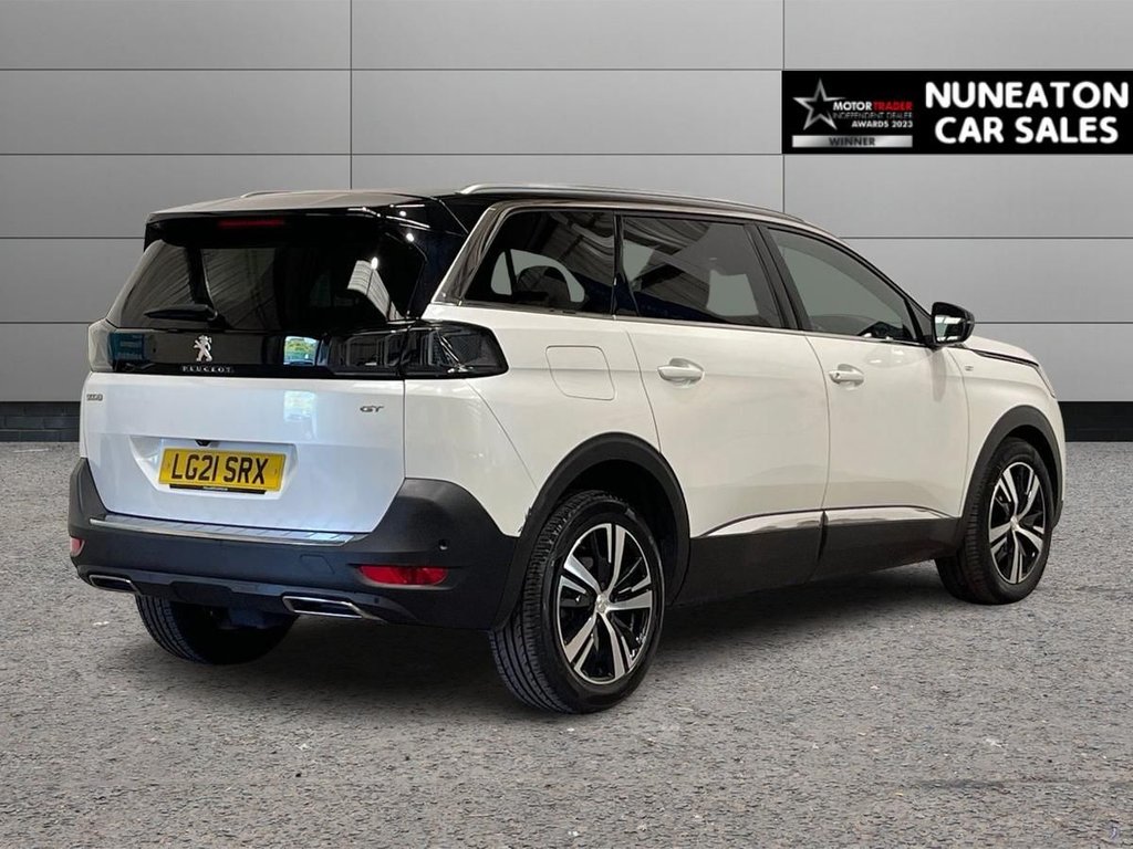 USED 2021 21 PEUGEOT 5008 1.2 PureTech GT SUV 5dr Petrol Manual Euro 6 (s/s) (130 ps) 