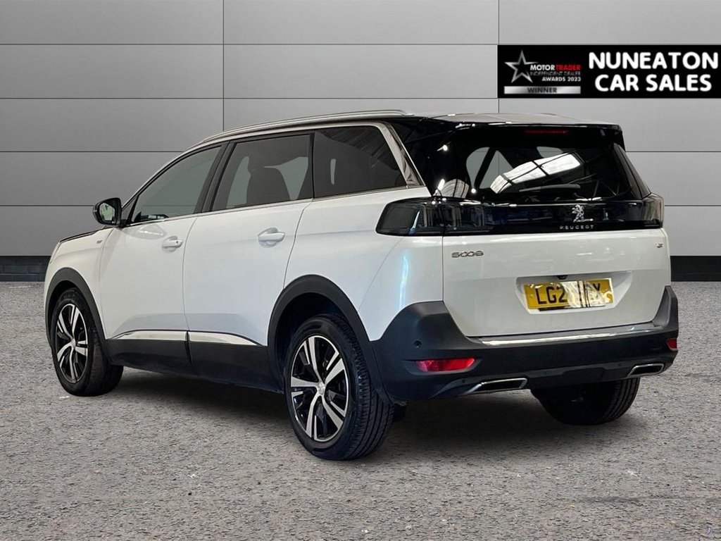 USED 2021 21 PEUGEOT 5008 1.2 PureTech GT SUV 5dr Petrol Manual Euro 6 (s/s) (130 ps) 