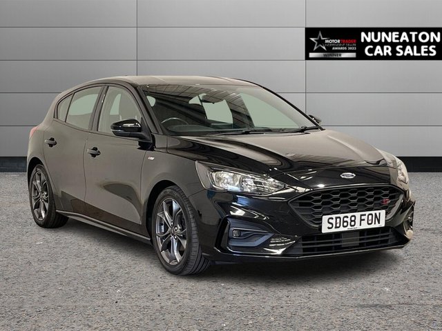 2018 68 FORD FOCUS 1.0T EcoBoost ST-Line Hatchback 5dr Petrol Manual Euro 6 (s/s) (125 ps) 