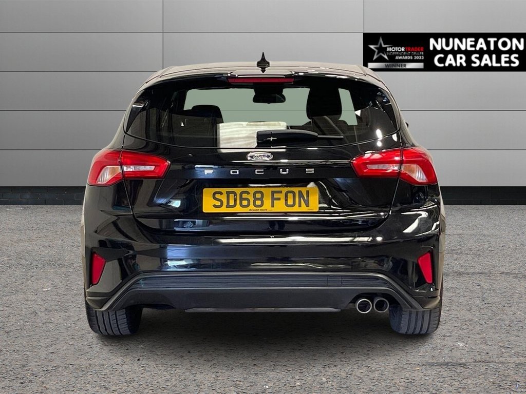 USED 2018 68 FORD FOCUS 1.0T EcoBoost ST-Line Hatchback 5dr Petrol Manual Euro 6 (s/s) (125 ps) 