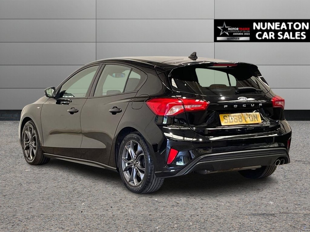 USED 2018 68 FORD FOCUS 1.0T EcoBoost ST-Line Hatchback 5dr Petrol Manual Euro 6 (s/s) (125 ps) 