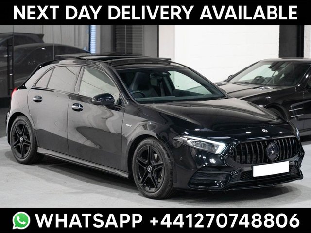 View our Mercedes-Benz A Class 1.3 A180 AMG Line Edition (Premium Plus) Hatchback 5dr Petrol 7G-DCT Euro 6 (s/s) (136 ps)