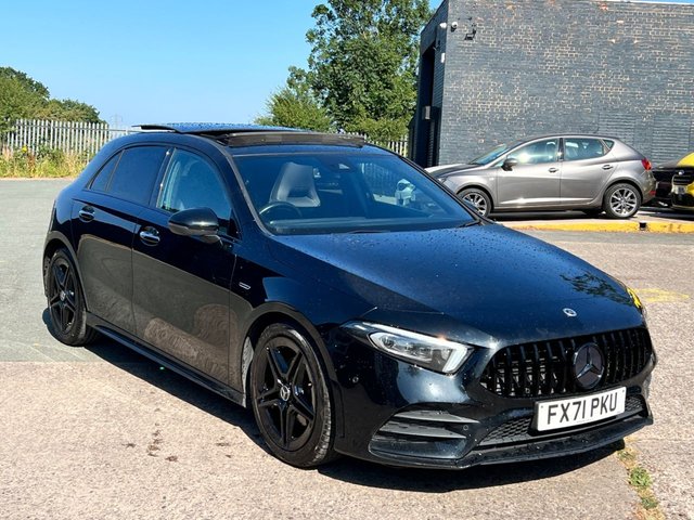 View our Mercedes-Benz A Class 1.3 A180 AMG Line Edition (Premium Plus) Hatchback 5dr Petrol 7G-DCT Euro 6 (s/s) (136 ps)