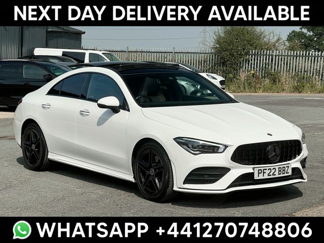 View our Mercedes-Benz Cla 1.3 CLA200 AMG Line (Premium Plus 2) Coupe 4dr Petrol 7G-DCT Euro 6 (s/s) (163 ps)