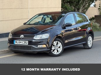 2014 VOLKSWAGEN POLO 1.0 BlueMotion Tech SE Hatchback 5dr Petrol Manual Euro 6 (s/s) (60 ps) £7995.00