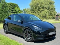 USED 2023 72 TESLA MODEL Y (Dual Motor) Performance SUV 5dr Electric Auto 4WDE (426 bhp) BLACK LEATHER+REVERSE CAMERA+SATNAV