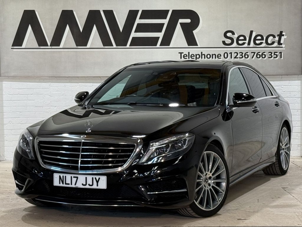 USED 2017 17 MERCEDES-BENZ S CLASS 3.0 S350d V6 AMG Line (Premium) Saloon 4dr Diesel G-Tronic+ Euro 6 (s/s) (258 ps)