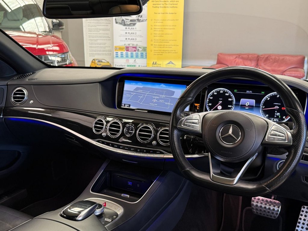 USED 2017 17 MERCEDES-BENZ S CLASS 3.0 S350d V6 AMG Line (Premium) Saloon 4dr Diesel G-Tronic+ Euro 6 (s/s) (258 ps)