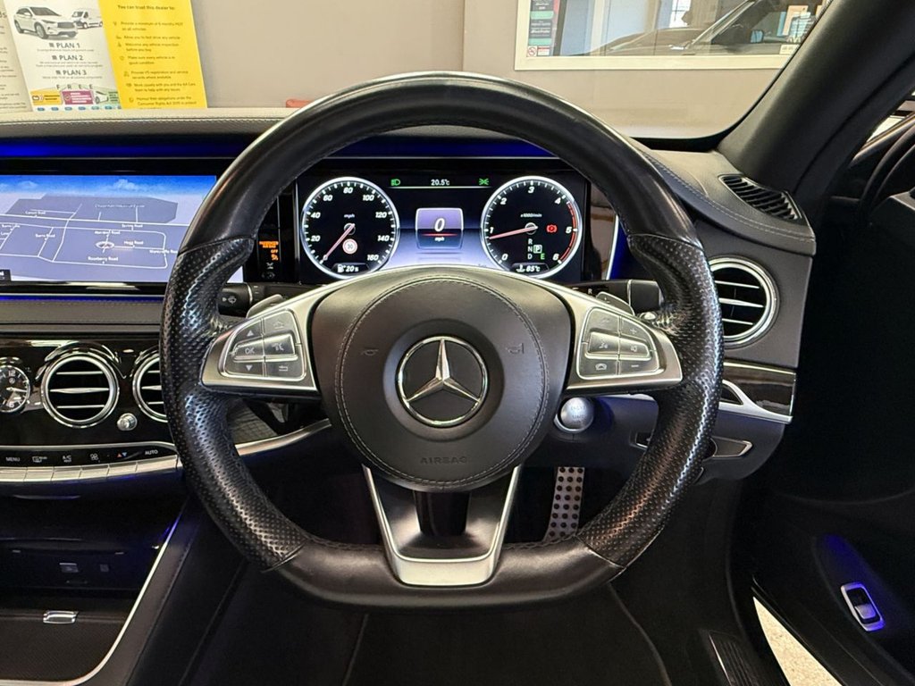USED 2017 17 MERCEDES-BENZ S CLASS 3.0 S350d V6 AMG Line (Premium) Saloon 4dr Diesel G-Tronic+ Euro 6 (s/s) (258 ps)