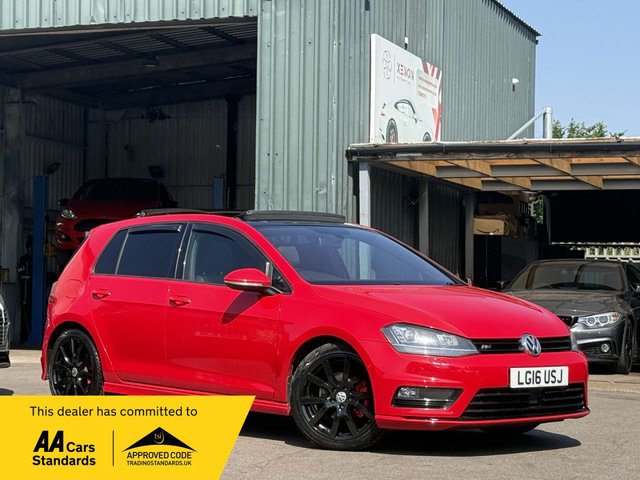 View our Volkswagen Golf 1.4 TSI BlueMotion Tech ACT R-Line Edition Hatchback 5dr Petrol Manual Euro 6 (s/s) (150 ps)