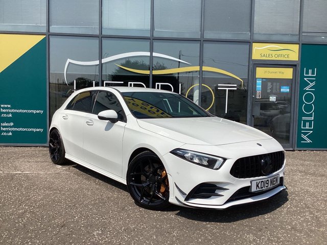 View our Mercedes-Benz A-Class 2.0 A35 AMG (Premium) Hatchback 5dr Petrol SpdS DCT 4MATIC Euro 6 (s/s) (306 ps)