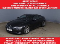 USED 2007 57 BMW 6 SERIES 3l 2dr Auto 282 BHP 