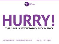USED 2019 19 VOLKSWAGEN T-ROC 1.5 TSI GPF EVO SE SUV 5dr Petrol DSG Euro 6 (s/s) (150 ps) 