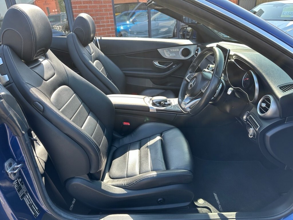 USED 2018 18 MERCEDES-BENZ C CLASS 2.0 C200 AMG Line Cabriolet 2dr Petrol G-Tronic+ Euro 6 (s/s) (184 ps) Finance & Part Exchange Welcome