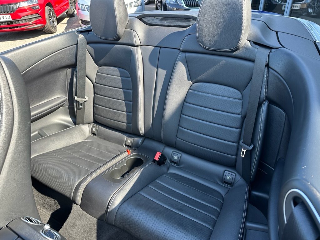 USED 2018 18 MERCEDES-BENZ C CLASS 2.0 C200 AMG Line Cabriolet 2dr Petrol G-Tronic+ Euro 6 (s/s) (184 ps) Finance & Part Exchange Welcome