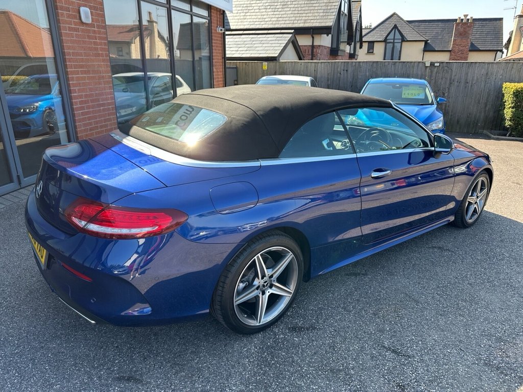 USED 2018 18 MERCEDES-BENZ C CLASS 2.0 C200 AMG Line Cabriolet 2dr Petrol G-Tronic+ Euro 6 (s/s) (184 ps) Finance & Part Exchange Welcome