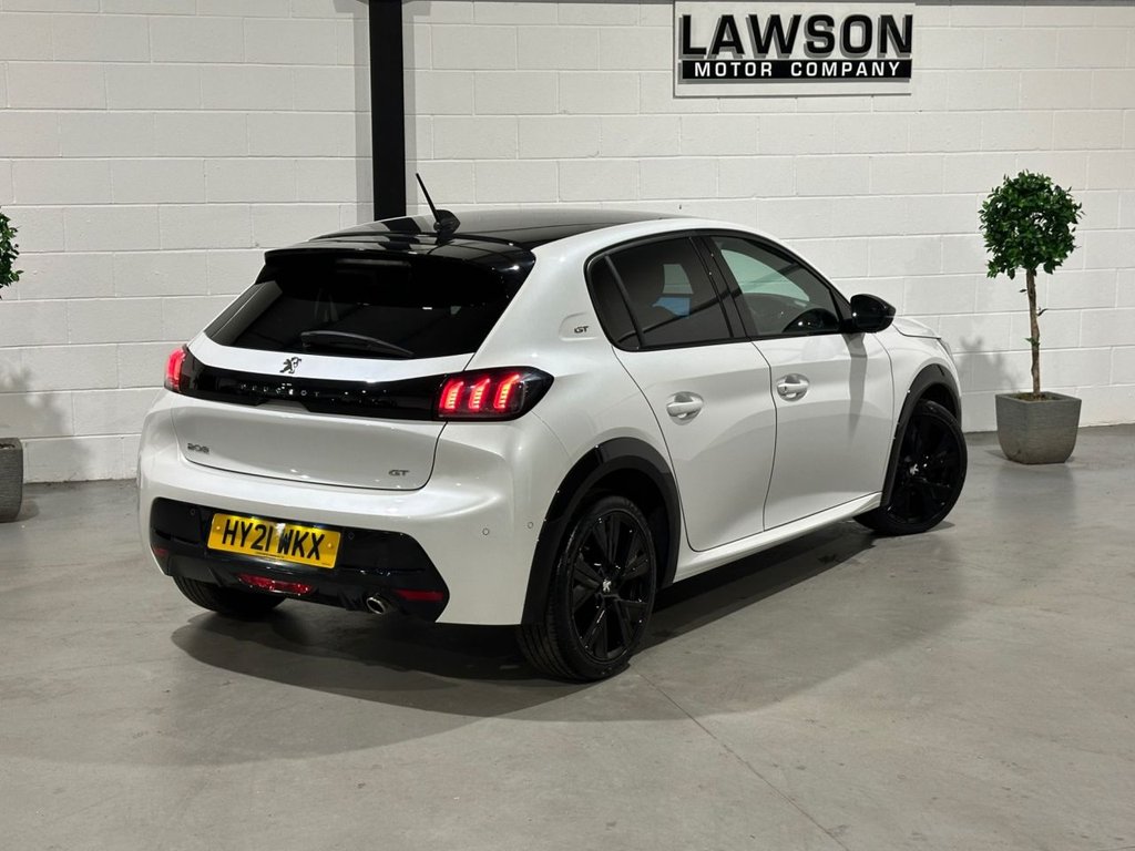 USED 2021 21 PEUGEOT 208 1.2 PureTech GT Premium Hatchback 5dr Petrol Manual Euro 6 (s/s) (100 ps) 