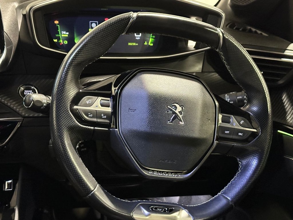 USED 2021 21 PEUGEOT 208 1.2 PureTech GT Premium Hatchback 5dr Petrol Manual Euro 6 (s/s) (100 ps) 